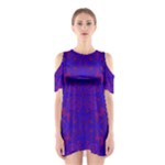 Purple Pilick2 Shoulder Cutout One Piece