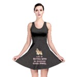 Life Is Better With An American Cocker Spaniel Reversible Skater Dress