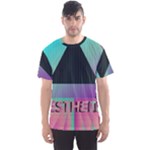 Vaporwave Aesthetic Men s Sports Mesh Tee