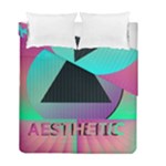Vaporwave Aesthetic Duvet Cover Double Side (Full/ Double Size)