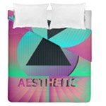 Vaporwave Aesthetic Duvet Cover Double Side (Queen Size)