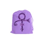 Prince Symbol Drawstring Pouch (Medium)