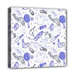 Fathers Day doodle Mini Canvas 8  x 8  (Stretched)