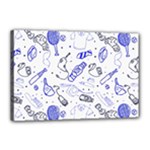 Fathers Day doodle Canvas 18  x 12  (Stretched)