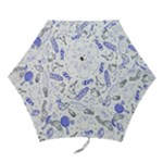 Fathers Day doodle Mini Folding Umbrella