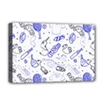 Fathers Day doodle Deluxe Canvas 18  x 12  (Stretched)