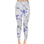 Fathers Day doodle Leggings 