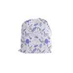 Fathers Day doodle Drawstring Pouch (Small)