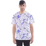 Fathers Day doodle Men s Sports Mesh Tee