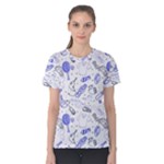 Fathers Day doodle Women s Cotton Tee