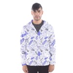 Fathers Day doodle Hooded Windbreaker (Men)