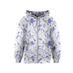 Fathers Day doodle Kids  Zipper Hoodie