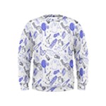 Fathers Day doodle Kids  Sweatshirt