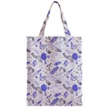 Fathers Day doodle Zipper Classic Tote Bag