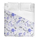 Fathers Day doodle Duvet Cover (Full/ Double Size)