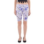 Fathers Day doodle Yoga Cropped Leggings