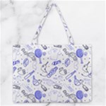 Fathers Day doodle Zipper Medium Tote Bag