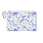 Fathers Day doodle Canvas Cosmetic Bag (Medium)