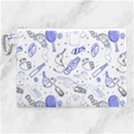 Fathers Day doodle Canvas Cosmetic Bag (XL)