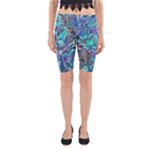 Iridescent Yoga Cropped Leggings