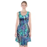 Iridescent Racerback Midi Dress