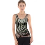 Succulent Green Pink Rosettes Tank Top