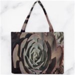 Succulent Green Pink Rosettes Mini Tote Bag
