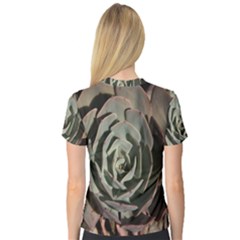 V-Neck Sport Mesh T-Shirt 