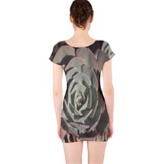 Short Sleeve Bodycon Dress Back