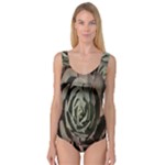 Succulent Green Pink Rosettes Princess Tank Leotard 