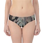 Succulent Green Pink Rosettes Hipster Bikini Bottoms