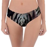 Succulent Green Pink Rosettes Reversible Classic Bikini Bottoms