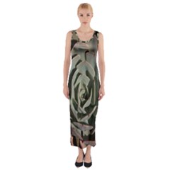 Fitted Maxi Dress 
