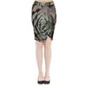 Midi Wrap Pencil Skirt 