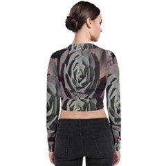 Long Sleeve Zip Up Bomber Jacket 