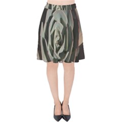 Velvet High Waist Skirt 