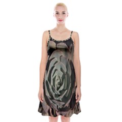 Spaghetti Strap Velvet Dress 