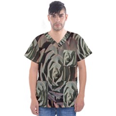 Men s V-Neck Scrub Top 