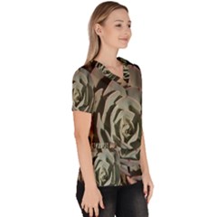 Women s V-Neck Scrub Top 