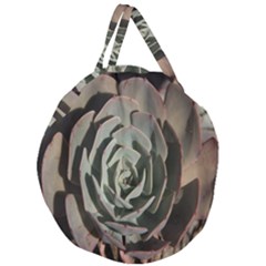 Giant Round Zipper Tote 
