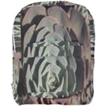 Succulent Green Pink Rosettes Full Print Backpack