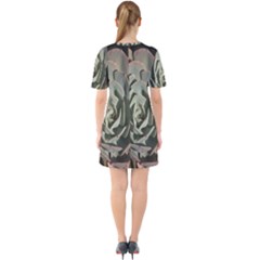 Sixties Short Sleeve Mini Dress 