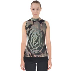 Mock Neck Shell Top 