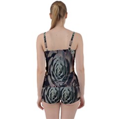 Tie Front Two Piece Tankini 