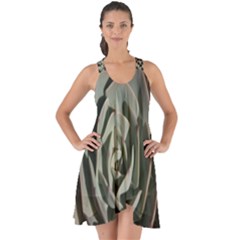 Show Some Back Chiffon Dress 