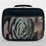 Succulent Green Pink Rosettes Lunch Bag