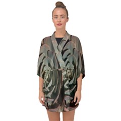 Half Sleeve Chiffon Kimono 