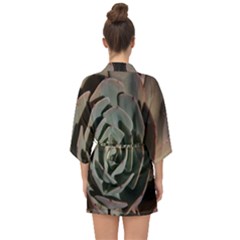 Half Sleeve Chiffon Kimono 