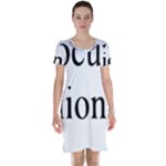 cryptocurrency millionaire Short Sleeve Nightdress