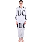 cryptocurrency millionaire Hooded Jumpsuit (Ladies)